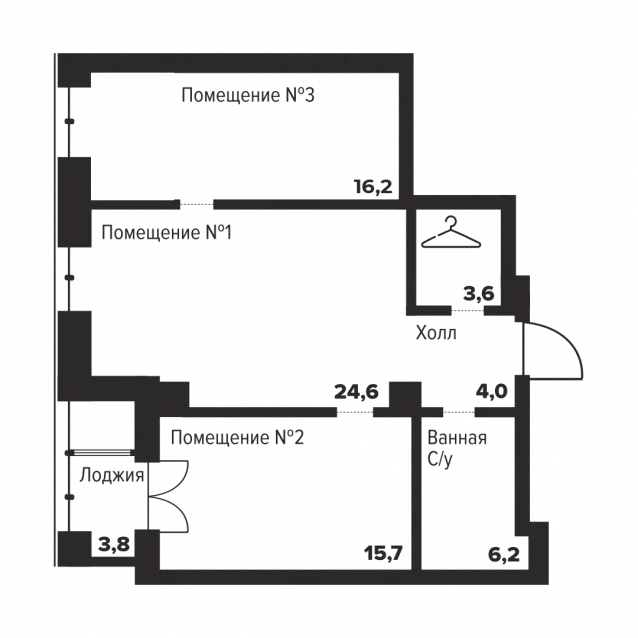 2-комнатная