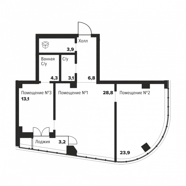 2-комнатная