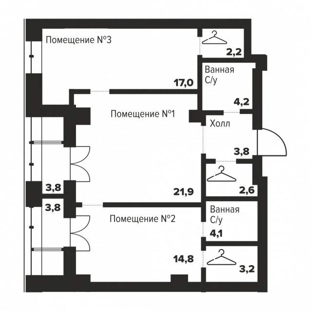 2-комнатная